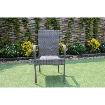 Best Selling Stackable Chair with aluminium frame, flat fibre UV resistance